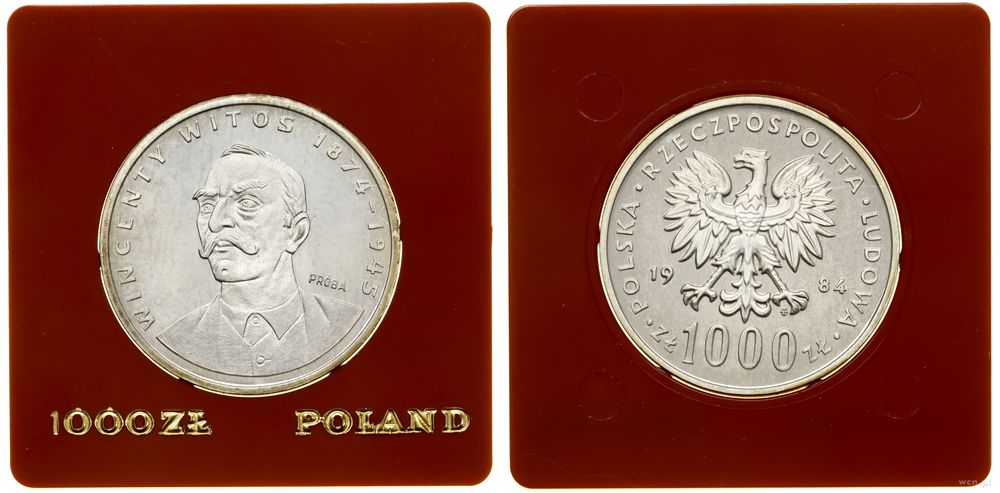 Polska, 1.000 złotych, 1984