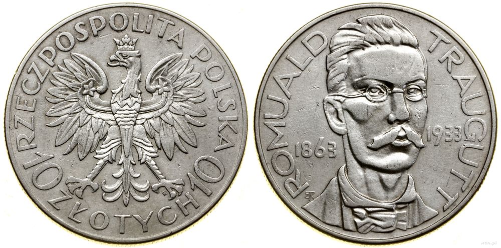 Polska, 10 złotych, 1933