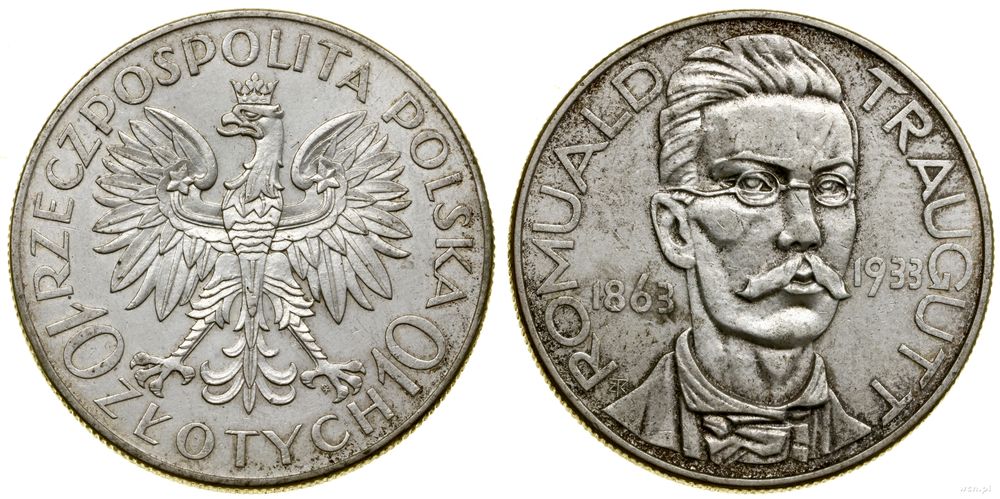 Polska, 10 złotych, 1933