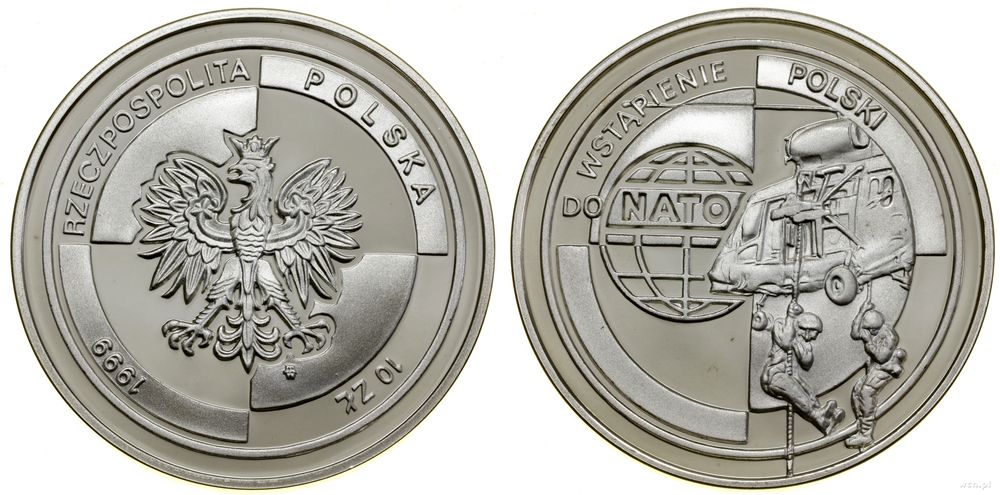 Polska, 10 złotych, 1999