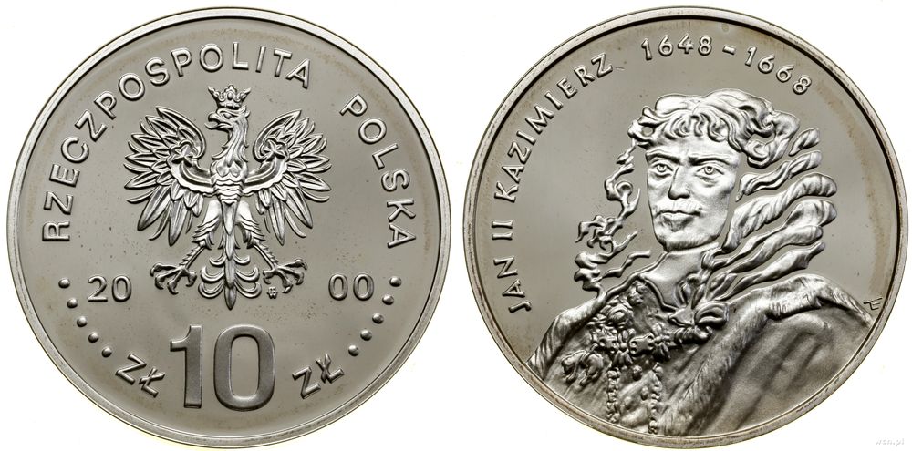 Polska, 10 złotych, 2000