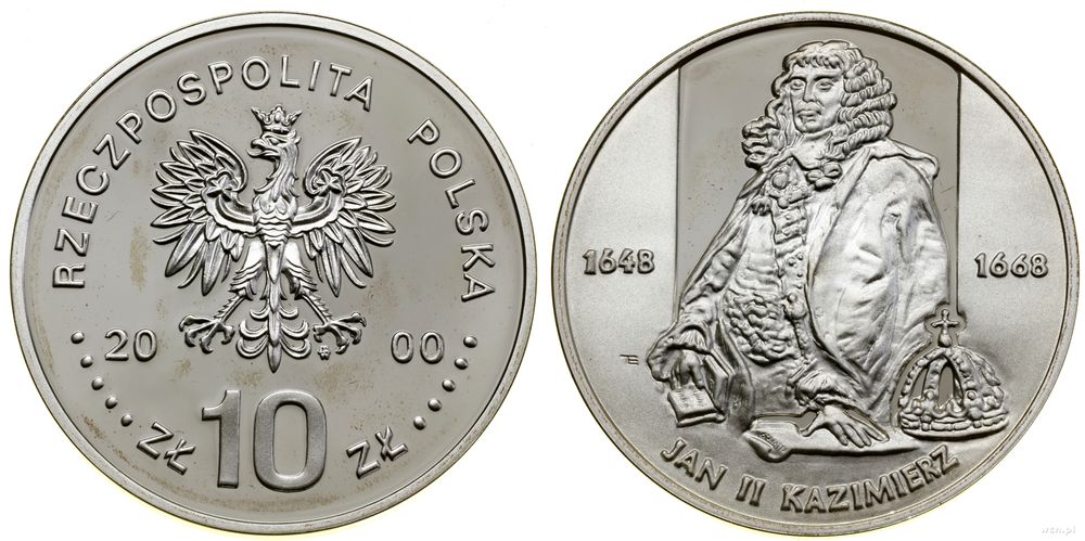 Polska, 10 złotych, 2000