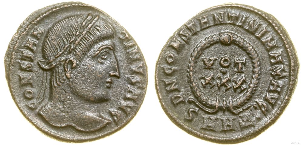Cesarstwo Rzymskie, nummus, (327–329)