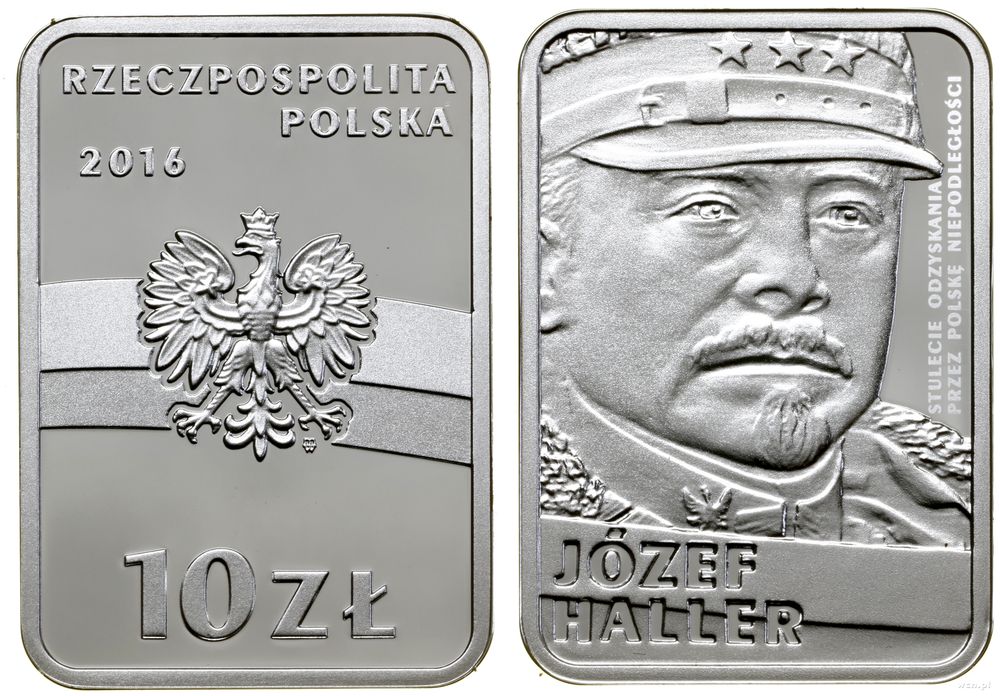 Polska, 10 złotych, 2016