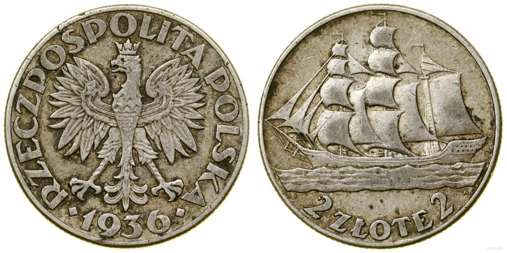 Polska, 2 złote, 1936