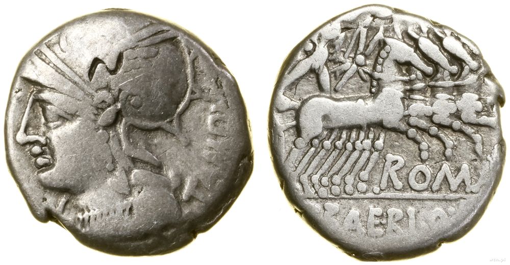 Republika Rzymska, denar, (137 pne)