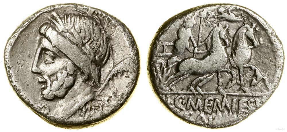 Republika Rzymska, denar, (87 pne)
