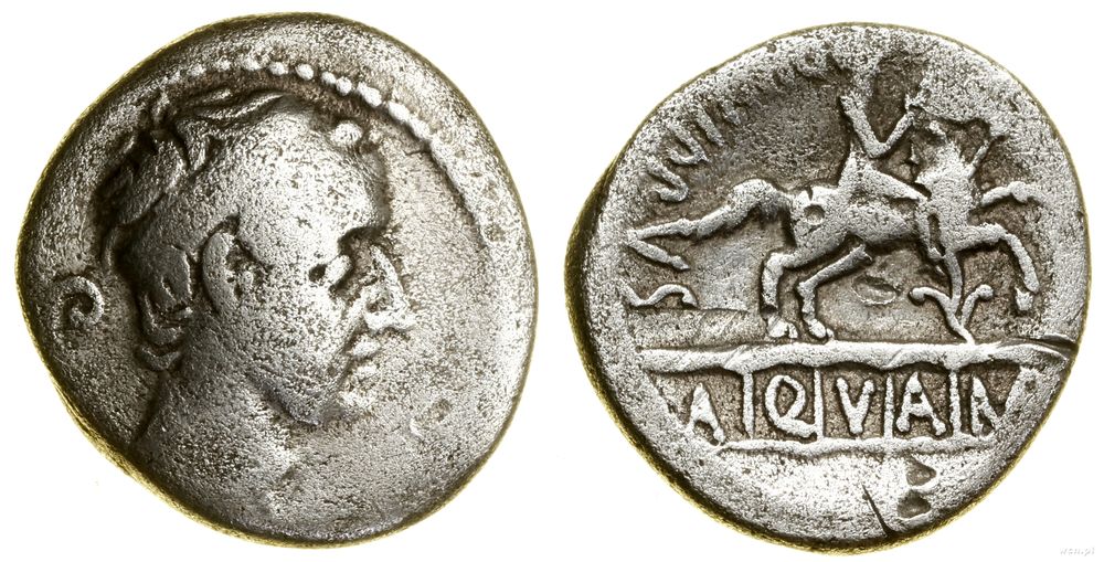 Republika Rzymska, denar, (56 pne)
