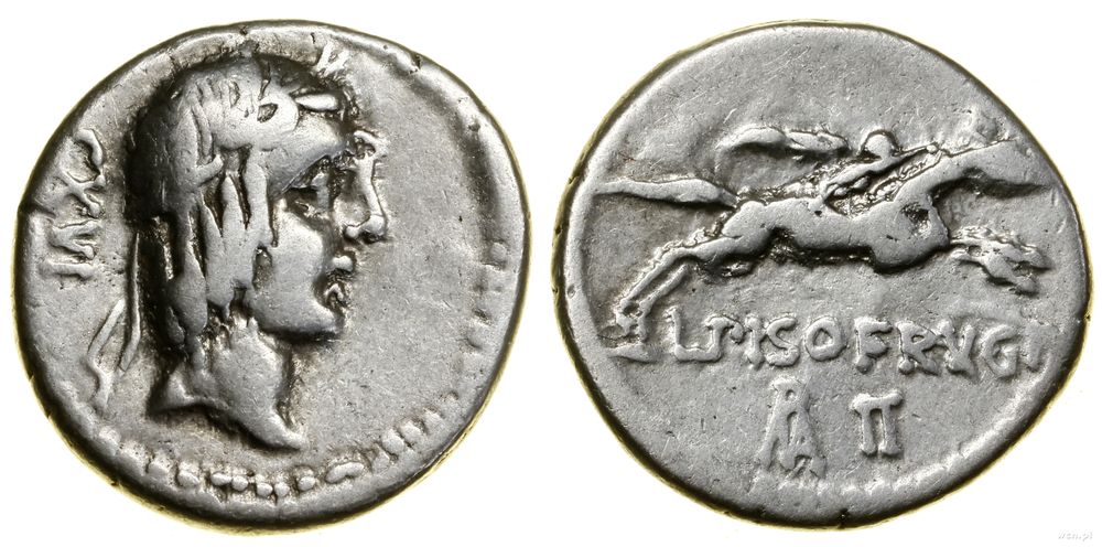 Republika Rzymska, denar, (90 pne)