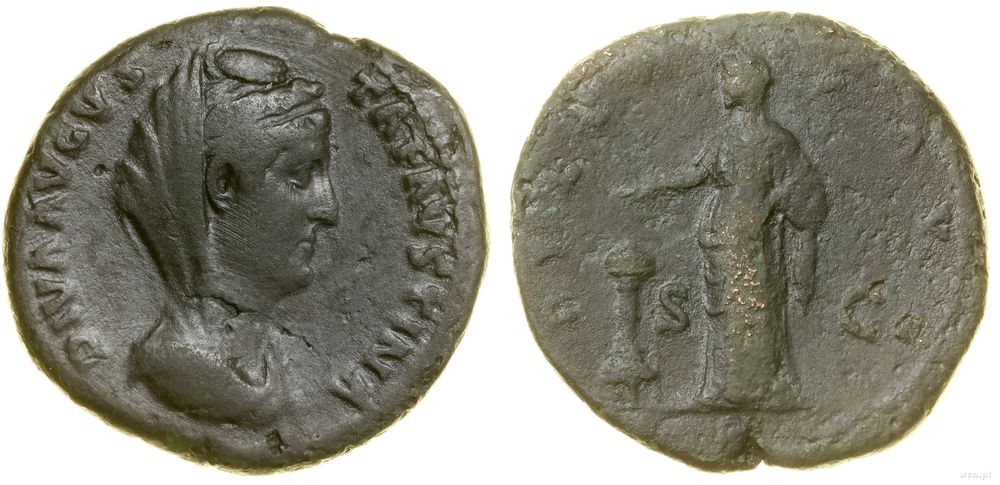 Cesarstwo Rzymskie, as, (po 141 r.)