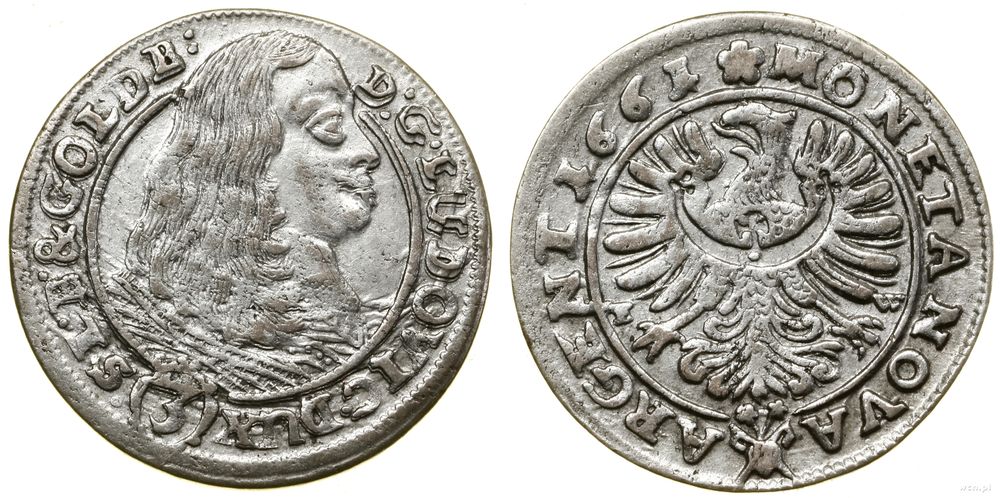 Śląsk, 3 krajcary, 1660