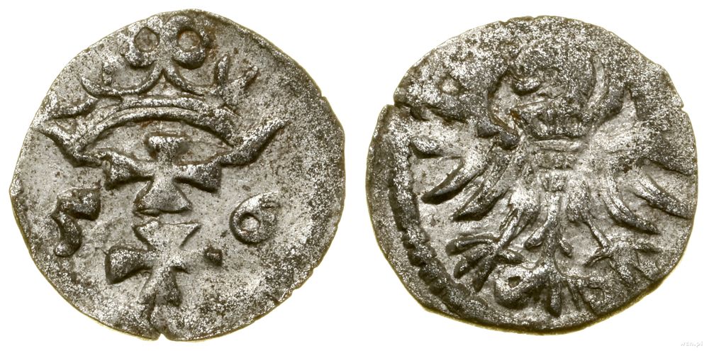 Polska, denar, 1556