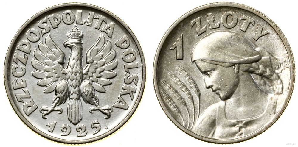 Polska, 1 złoty, 1925
