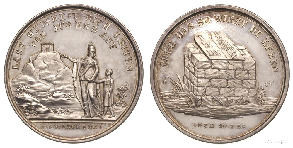 Niemcy, Medal religijny, autorstwa Loosa