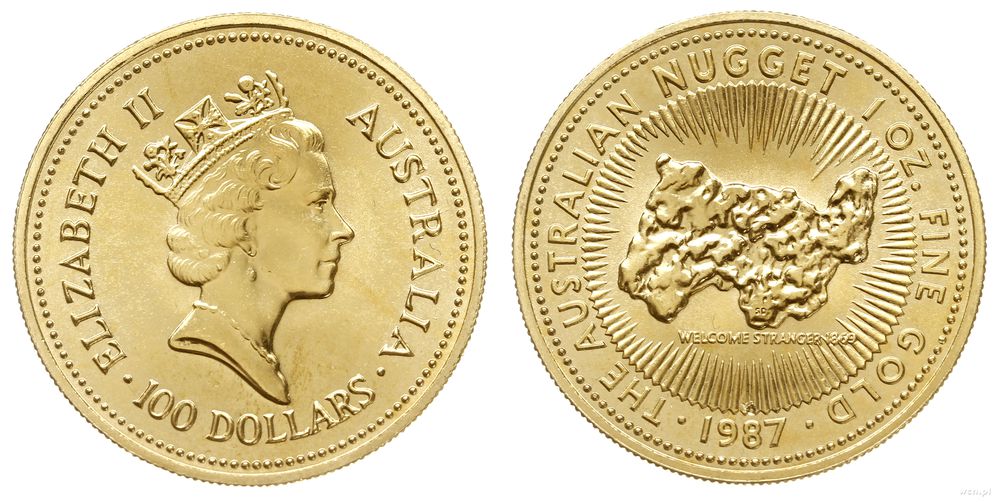 Australia, 100 dolarów, 1987