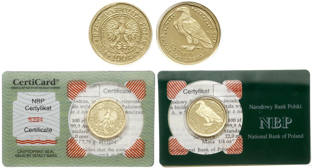 Polska, 100 złotych, 1998