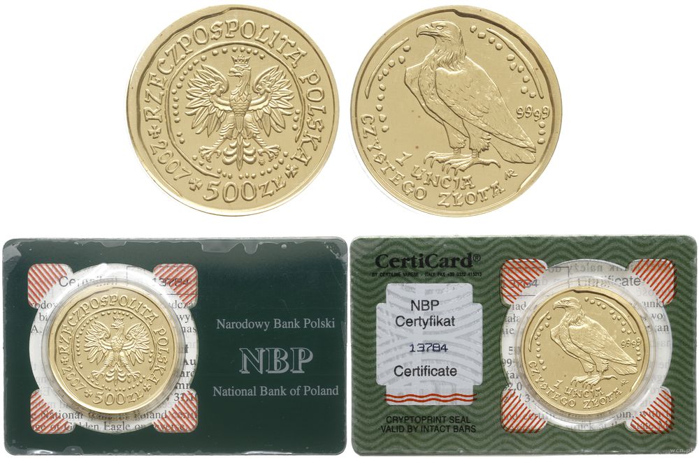 Polska, 500 złotych, 2007