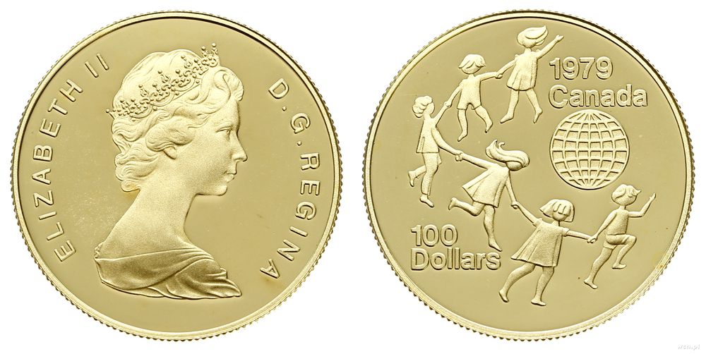 Kanada, 100 dolarów, 1979