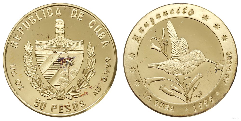 Kuba, 50 peso, 1999