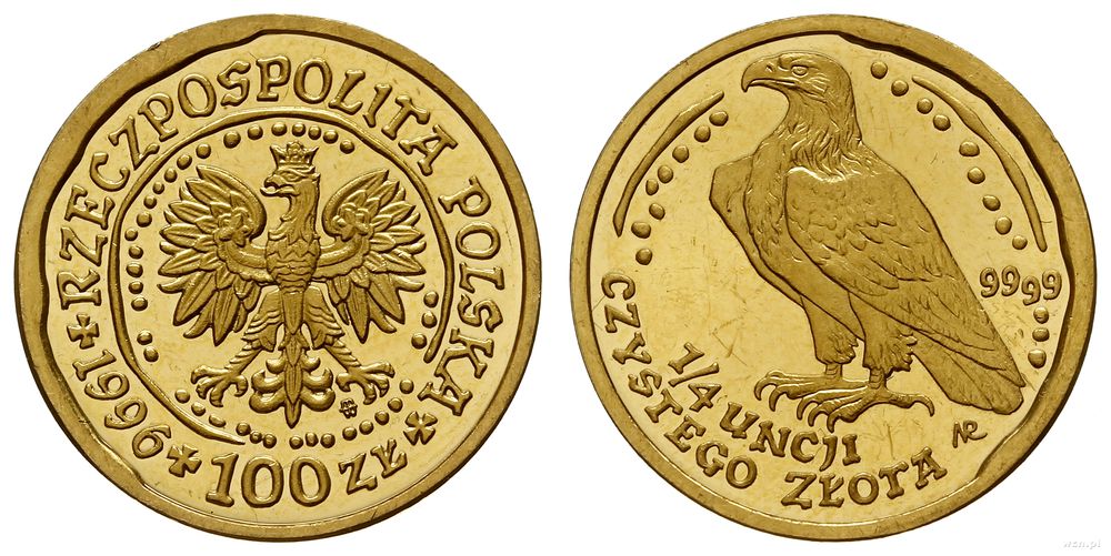 Polska, 100 złotych, 1996