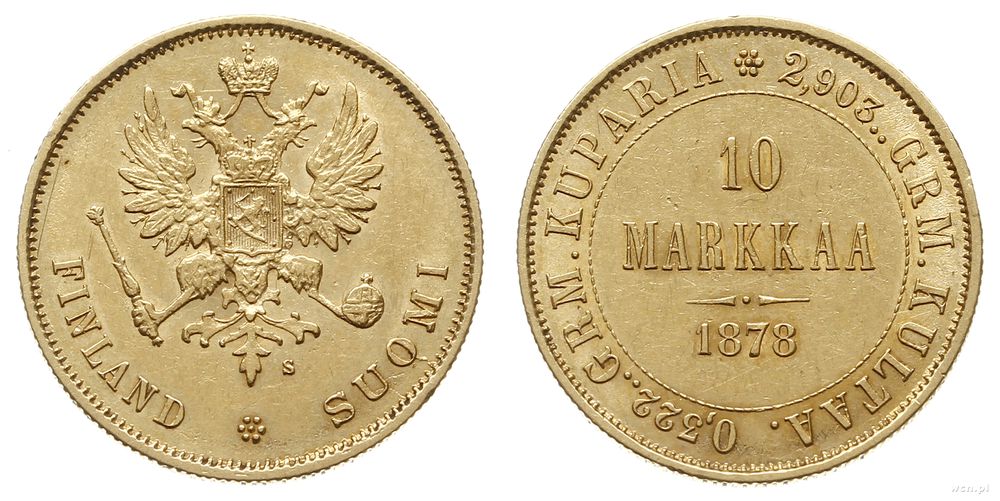 Finlandia, 10 marek, 1878