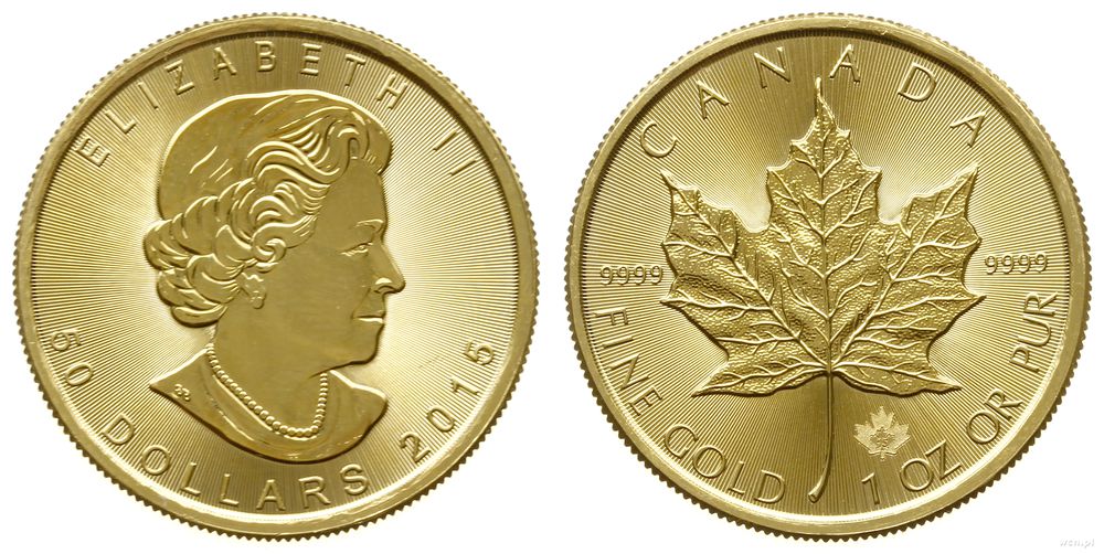 Kanada, 50 dolarów, 2015