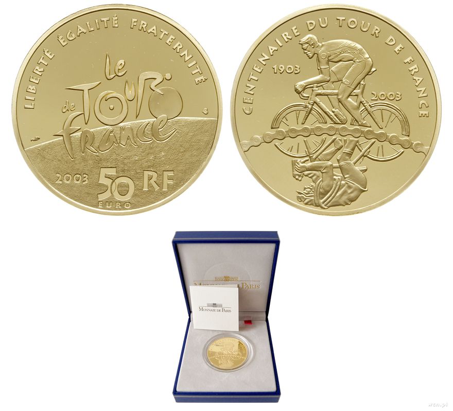 Francja, 50 euro, 2003