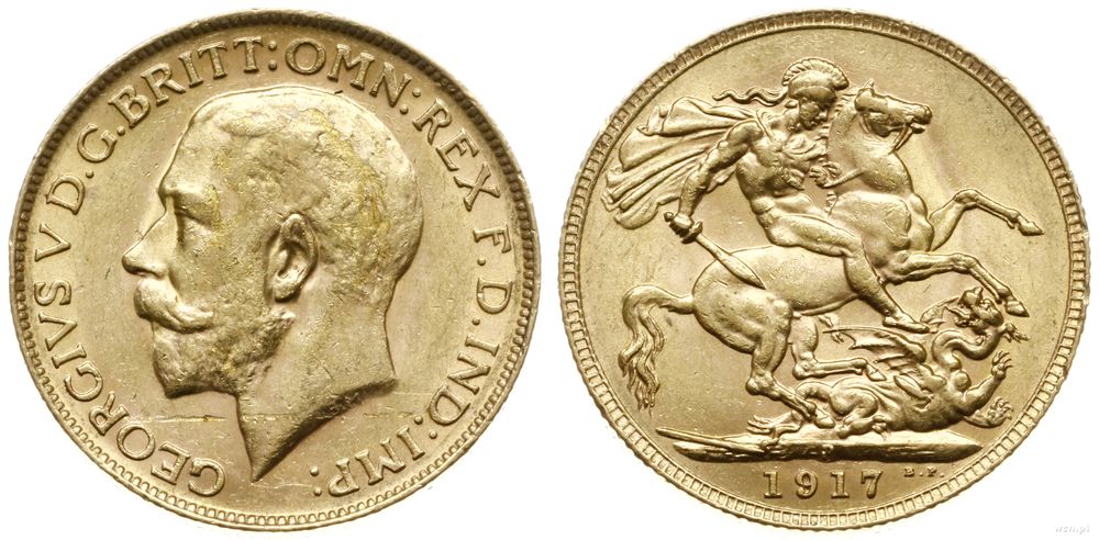 Australia, 1 funt, 1917 P