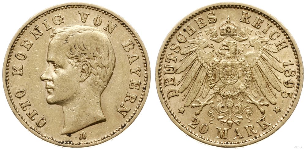 Niemcy, 20 marek, 1895 D