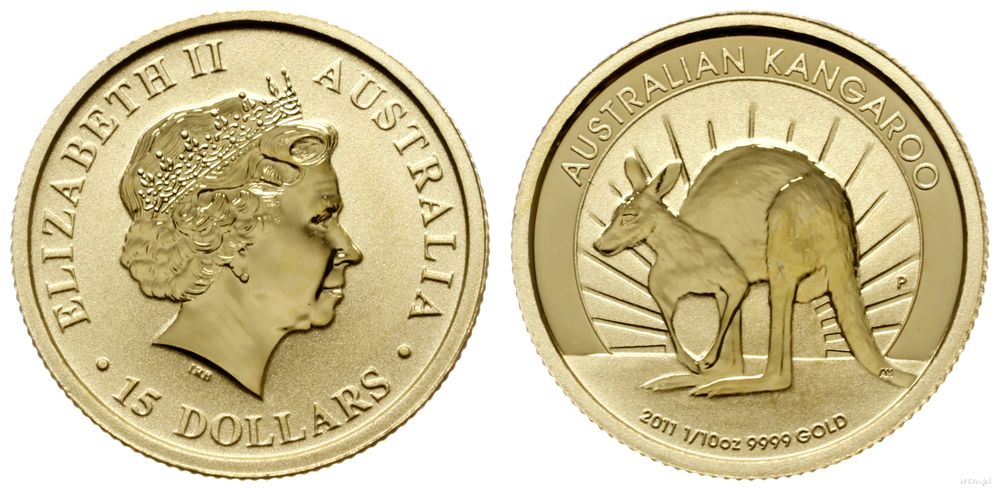 Australia, 15 dolarów, 2011