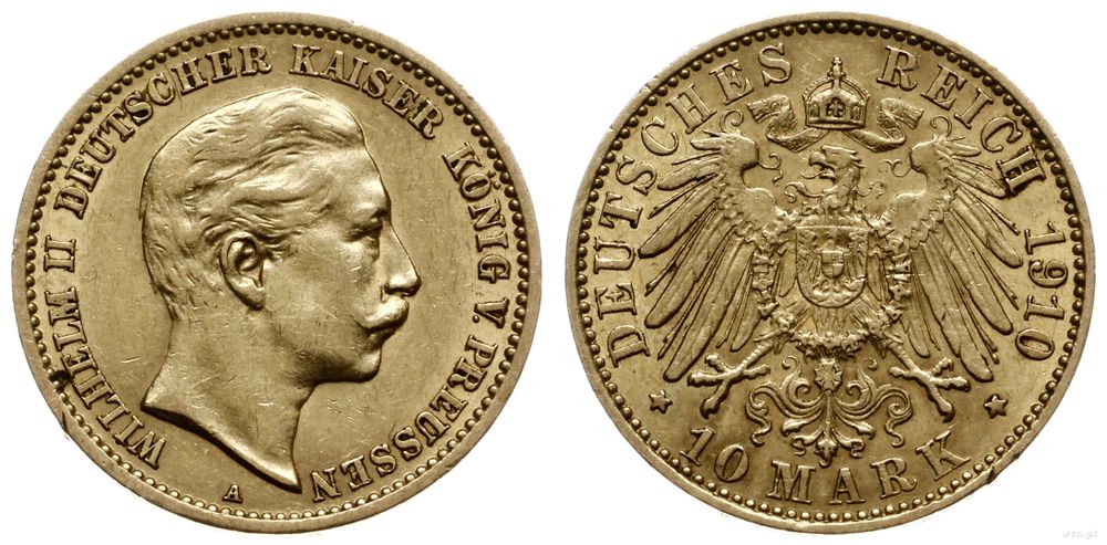 Niemcy, 10 marek, 1910 A