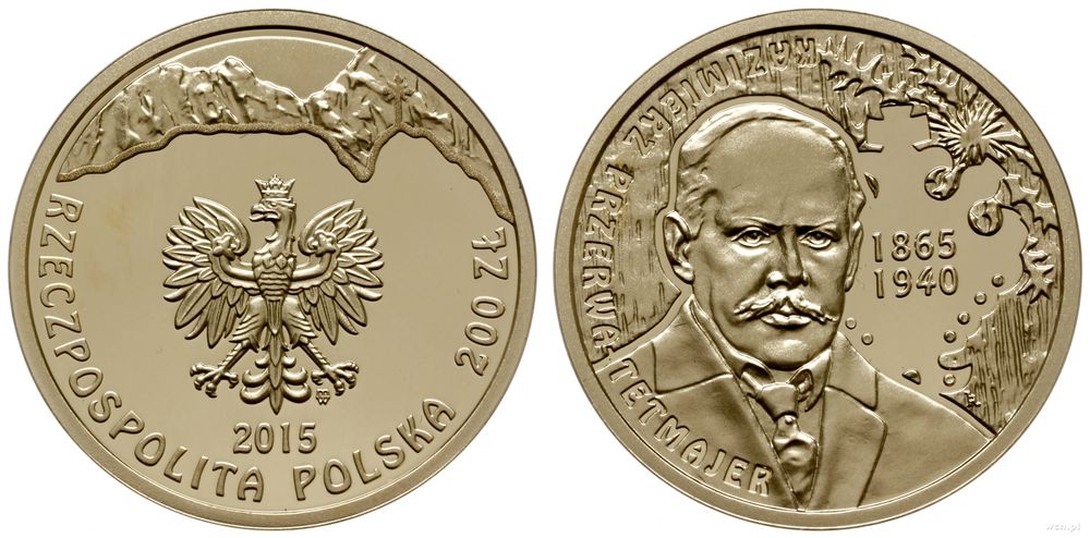 Polska, 200 złotych, 2015