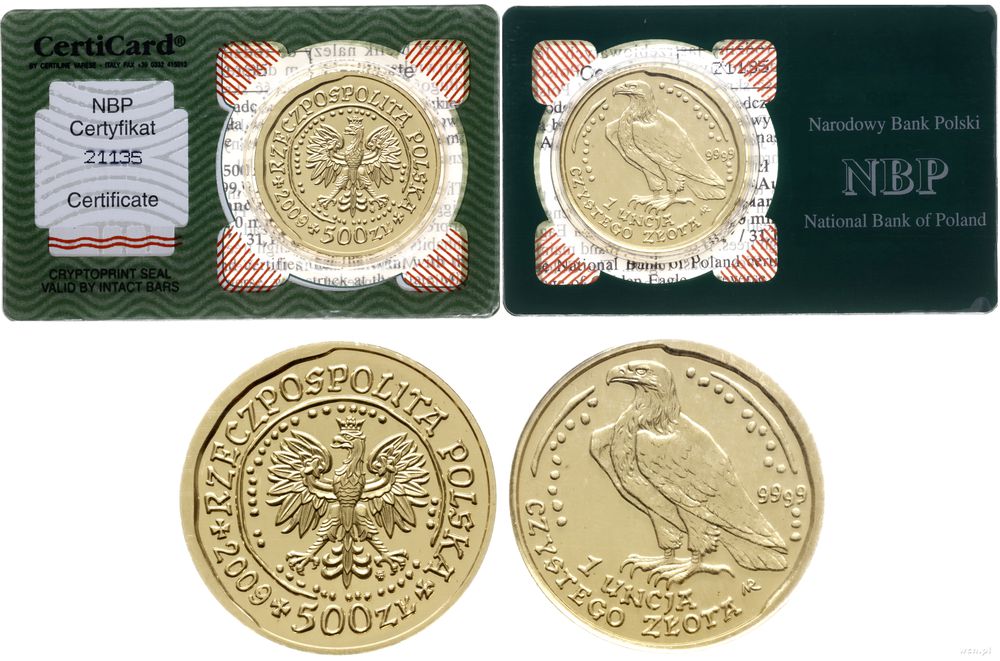 Polska, 500 złotych, 2009