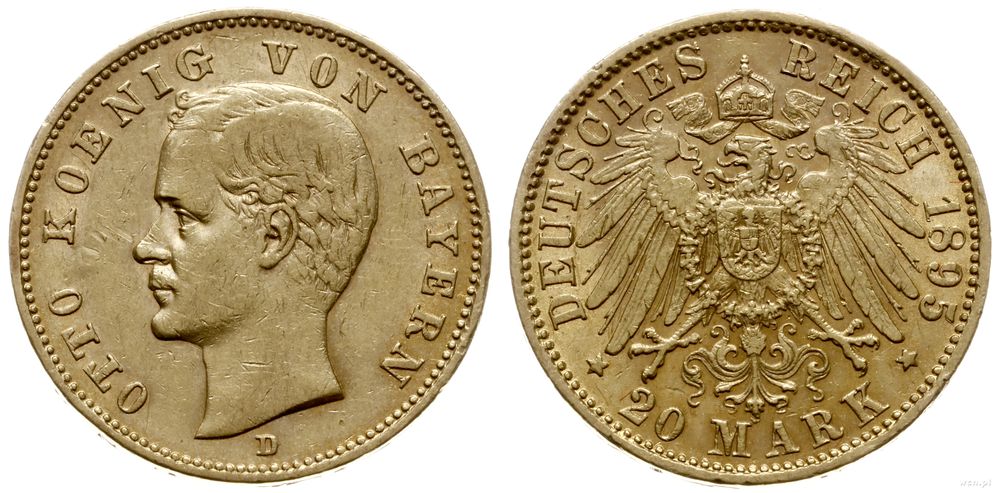 Niemcy, 20 marek, 1895 D