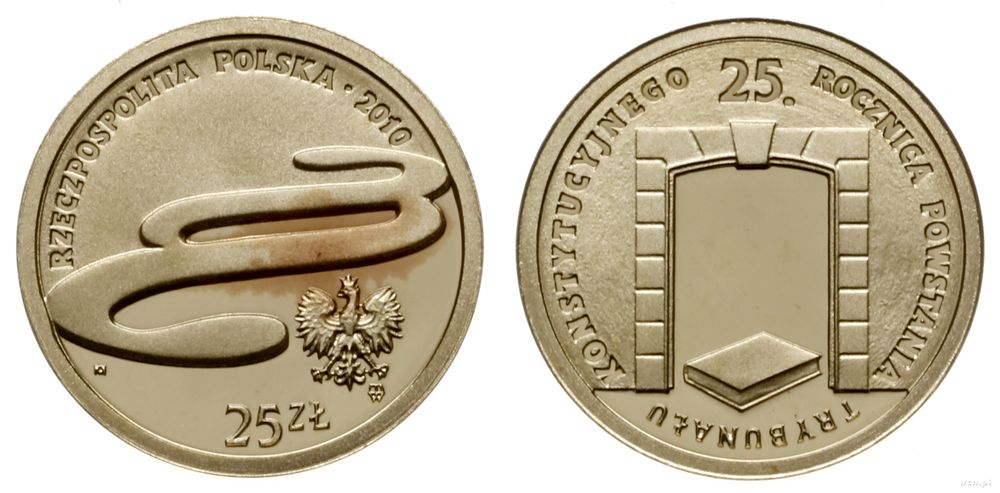 Polska, 25 złotych, 2010