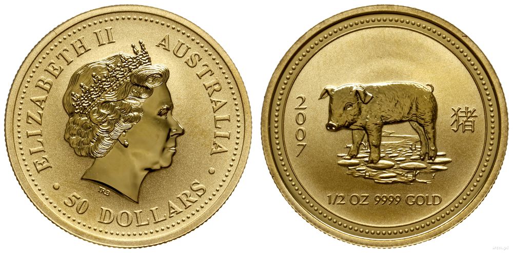 Australia, 50 dolarów, 2007