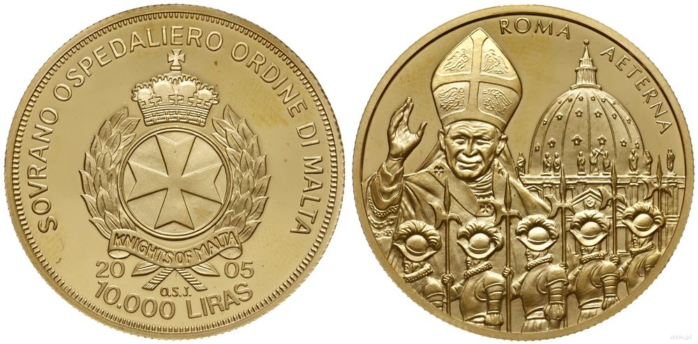 Malta, 10.000 liras, 2005