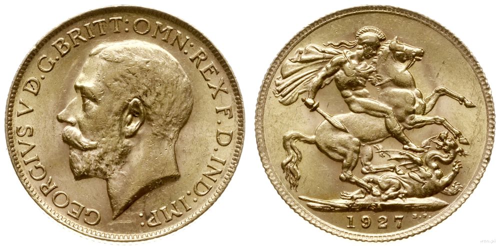 Republika Południowej Afryki, 1 funt, 1927 SA