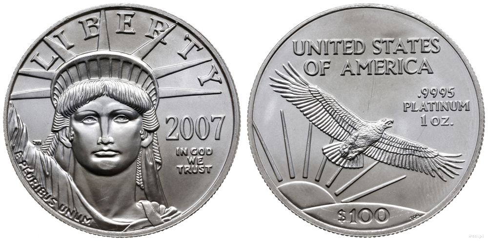 Stany Zjednoczone Ameryki (USA), 100 dolarów, 2007