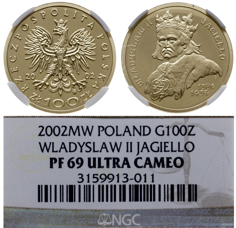 Polska, 100 złotych, 2002
