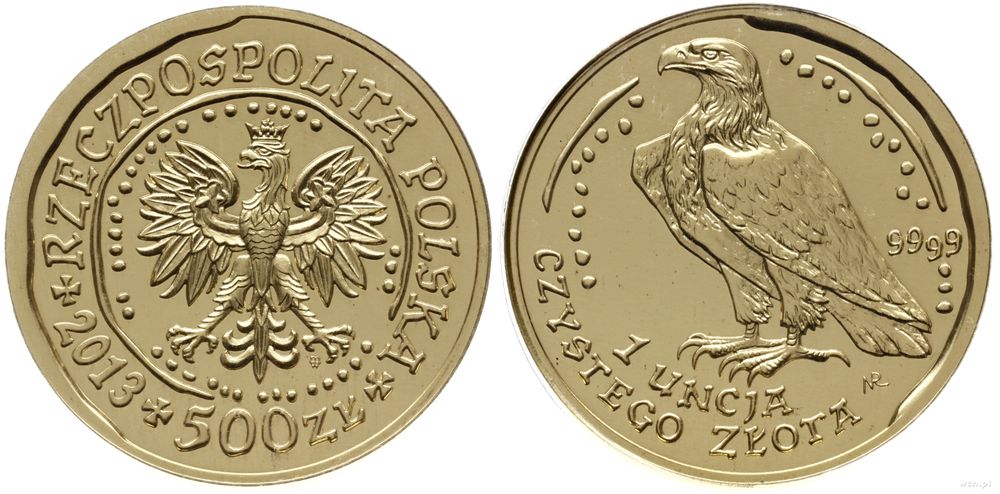 Polska, 500 złotych, 2013
