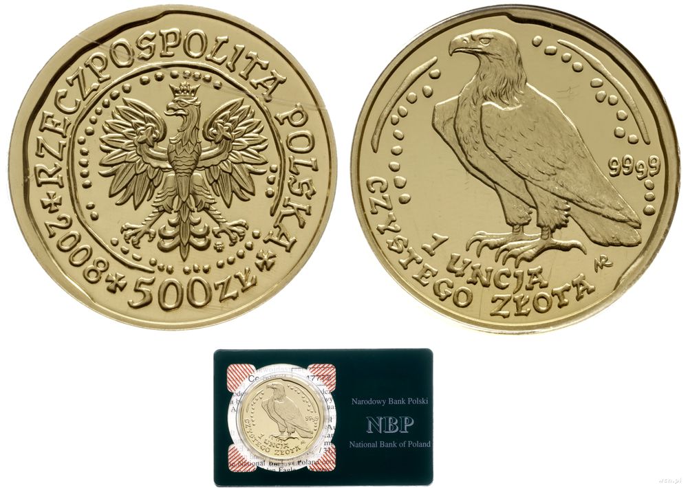 Polska, 500 złotych, 2008