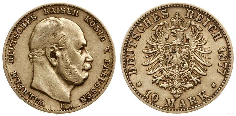 Niemcy, 10 marek, 1877 C