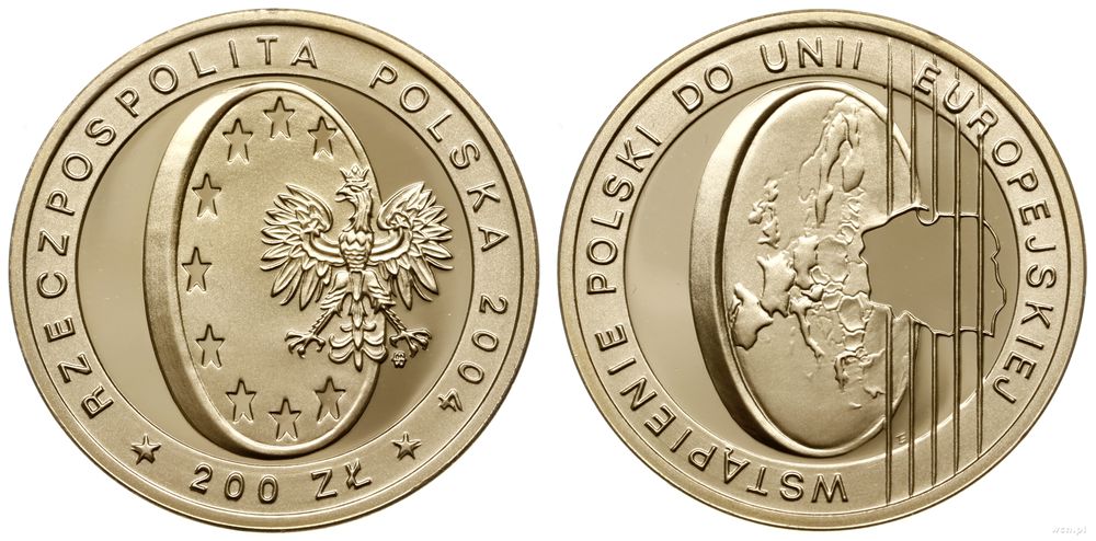 Polska, 200 złotych, 2004