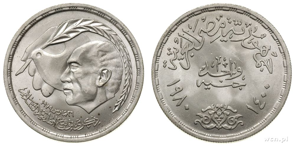 Egipt, 1 funt, 1980