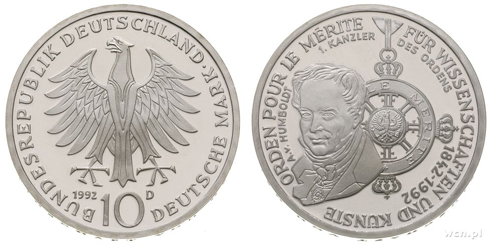 Niemcy, 10 marek, 1992/D