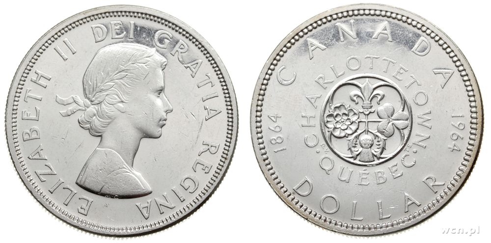 Kanada, 1 dolar, (1964)
