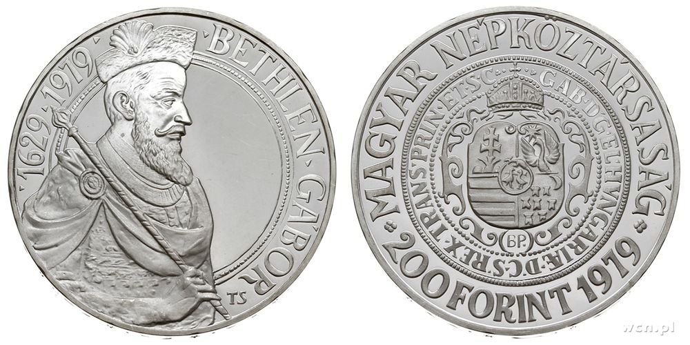 Węgierska Republika Ludowa 1949-1989, 200 forintów, 1979/BP