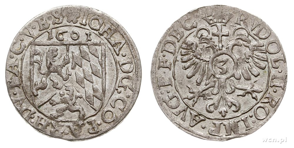 Niemcy, grosz (3 krajcary), 1601