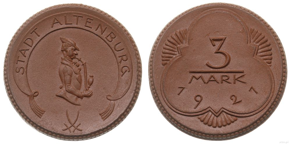 Niemcy, 3 marki, 1921